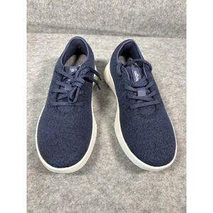 Allbirds Wool Runners Navy Blue Men's Lace Up Sneakers Shoes Size 8.5